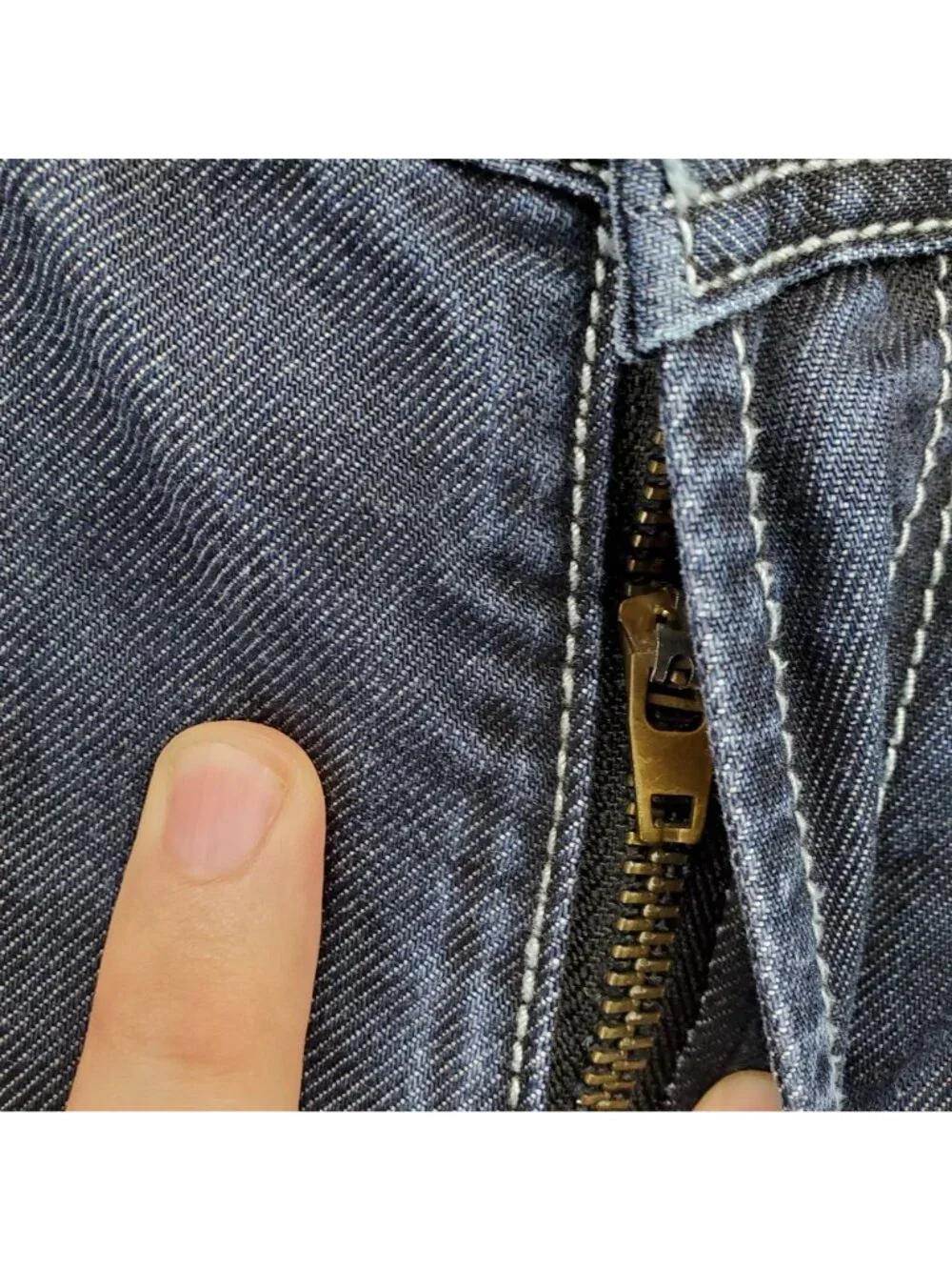 Buffalo David Bitton Jeans Mens Size 33x32 Blue Straight Leg Driven Basic *Read*